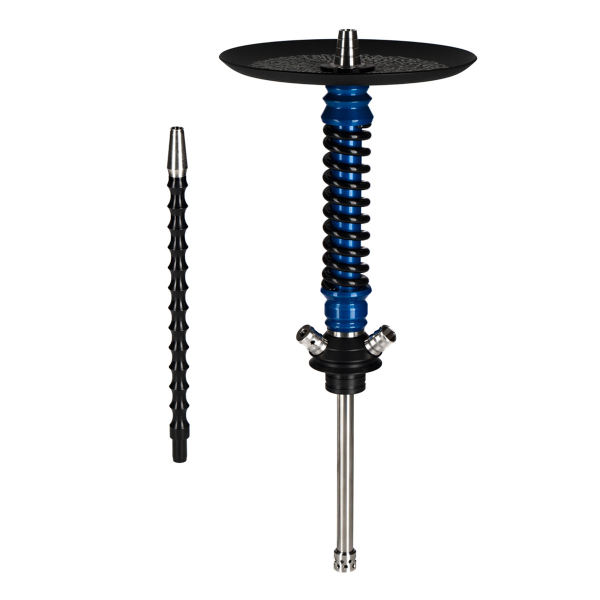 Кальян Mamay Customs Coilovers Mini Голубой Лак Черный Грав. Калиграфия в Севастополе