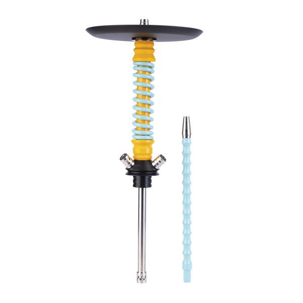 Кальян Mamay Customs Coilovers Mini Жёлто Мятный Грав. Котофаки в Севастополе
