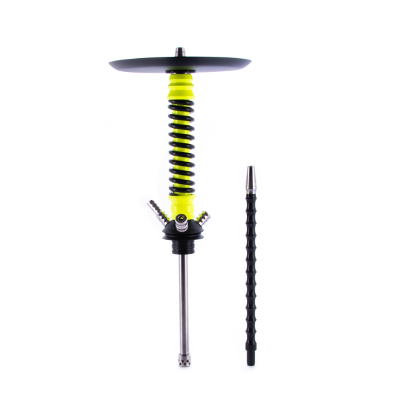 Кальян Mamay Customs Coilovers Mini Жёлтый Ф Чёрный   Гр. Bus в Севастополе