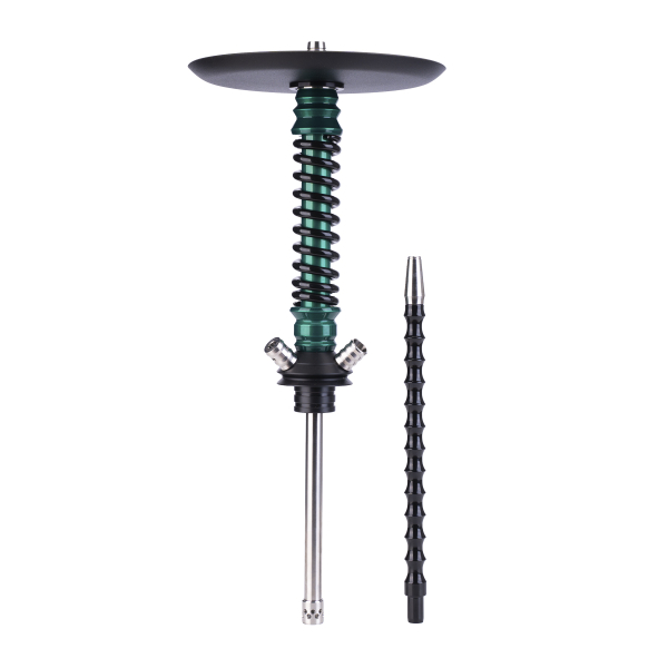 Кальян Mamay Customs Coilovers Mini Зелёный Лак Чёрный   Гр. Кубы в Севастополе