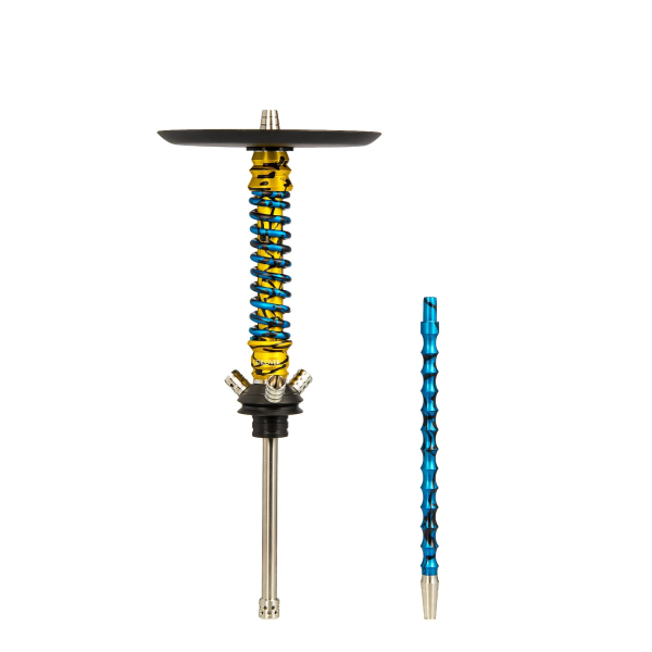Кальян Mamay Customs Coilovers Mini Золотой Сплеш Голубой Сплеш в Севастополе