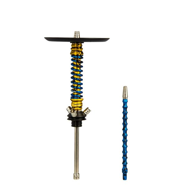 Кальян Mamay Customs Coilovers Mini Синий Сплеш Золотой Сплеш в Севастополе