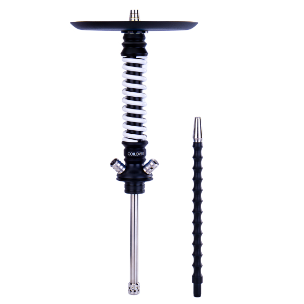 Кальян Mamay Customs Coilovers Mini Чёрно Белый   Гр. Кит в Севастополе