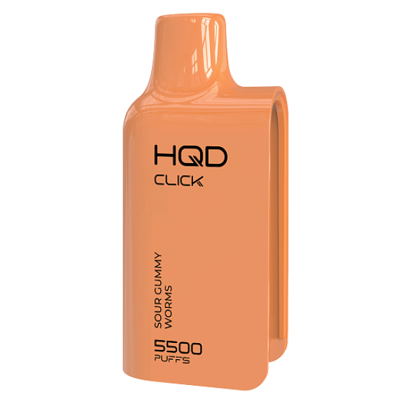 Картридж Hqd Click  Sour Gummy Worms  Кислые Мармеладные Червячки 5500 тяг в Севастополе