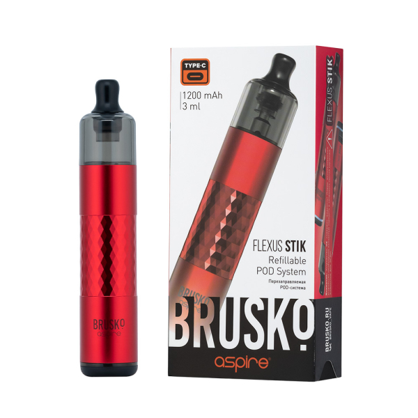 POD-система Brusko Flexus Stik Красный в Севастополе