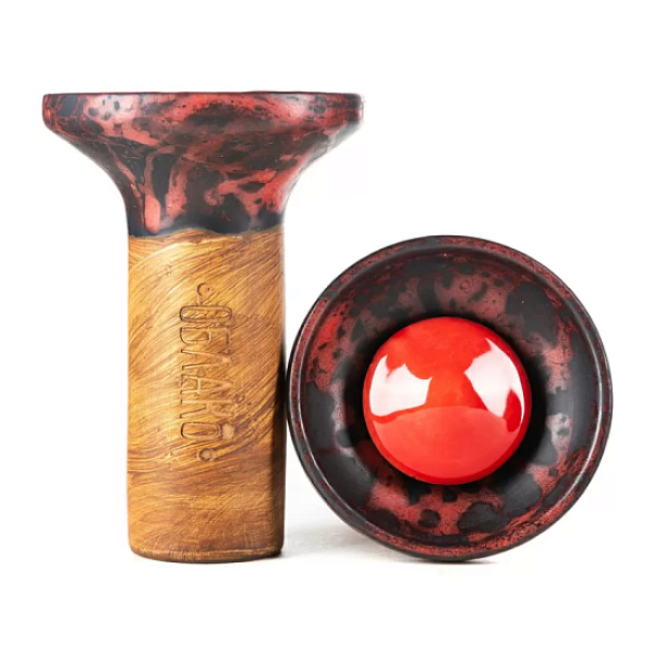 Чаша Облако Flow Red On Black Red Marble в Севастополе