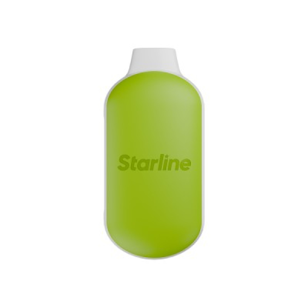 Электронка Starline Midi Зеленое Яблоко  7000 затяжек в Севастополе
