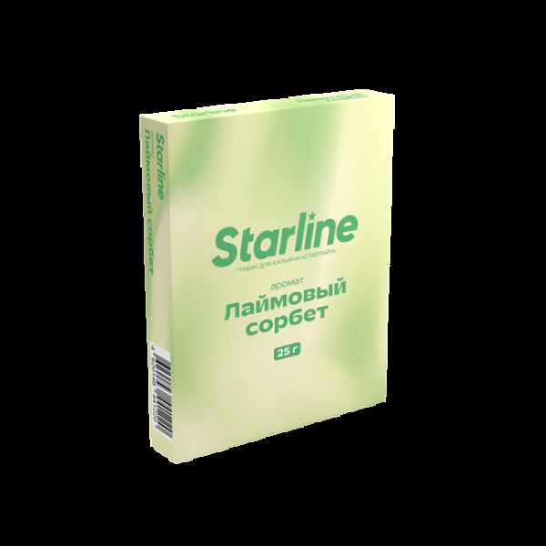 Табак Starline Лаймовый Сорбет 25 грамм в Севастополе