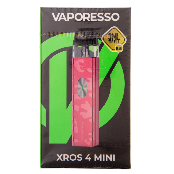 POD-система Vaporesso Xros 4 Mini Camo Red в Севастополе