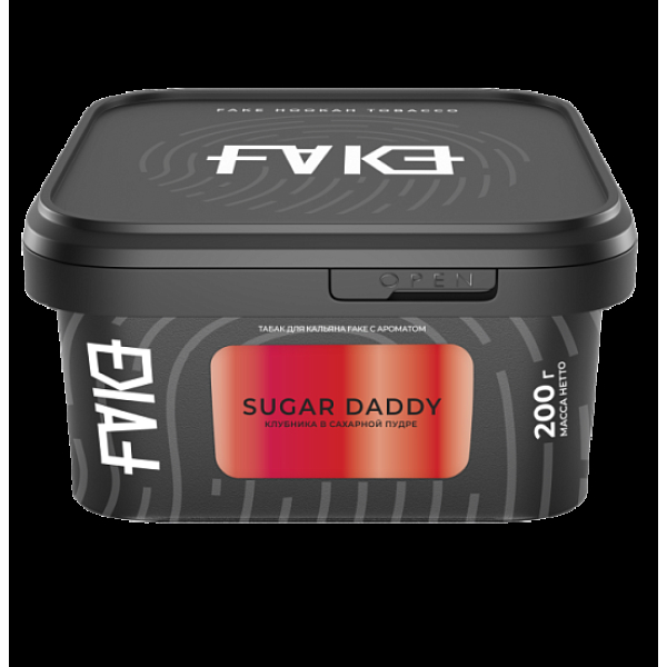 Табак Fake Sugar Daddy Клубника В Сахарной Пудре 200 грамм в Севастополе