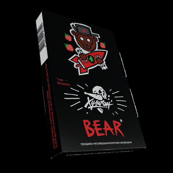 Табак Хулиган Bear Клубника С Елкой 25 грамм в Севастополе