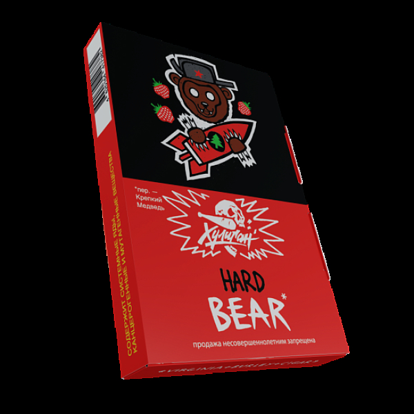 Табак Хулиган Hard Bear Клубника С Елкой 25 грамм в Севастополе