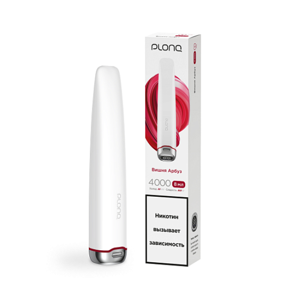 Электронка Plonq Plus Pro Вишня Арбуз 4000 затяжек в Севастополе