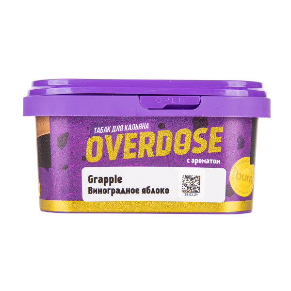 Табак Overdose Grapple 200 грамм в Севастополе