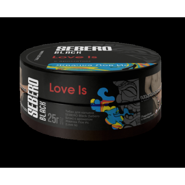 Табак Sebero Black Black Love Is 25 грамм в Севастополе