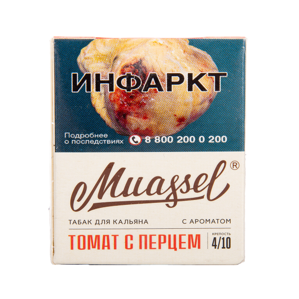 Табак Muassel Medium Томат С перцем 40 грамм в Севастополе