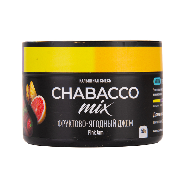 Бестабачная смесь Chabacco Mix Medium Pink Jam 40 грамм в Севастополе
