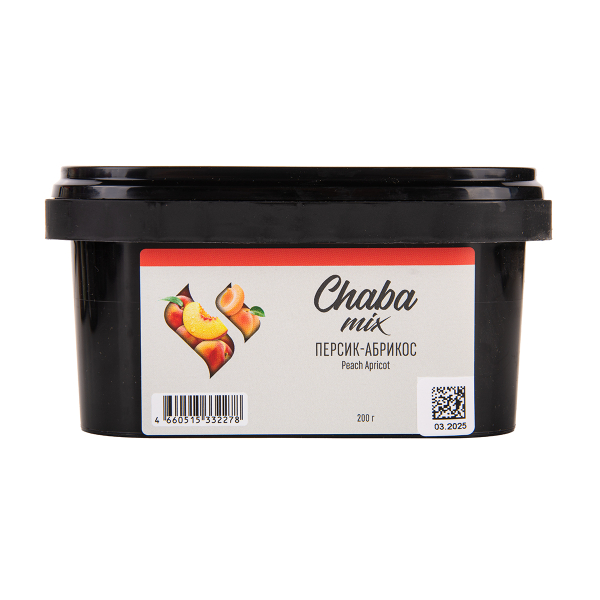 Безникотиновая смесь Chaba Peach Apricot Nicotine Free 200 грамм в Севастополе