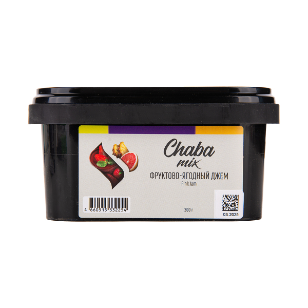 Безникотиновая смесь Chaba Pink Jam Nicotine Free 200 грамм в Севастополе
