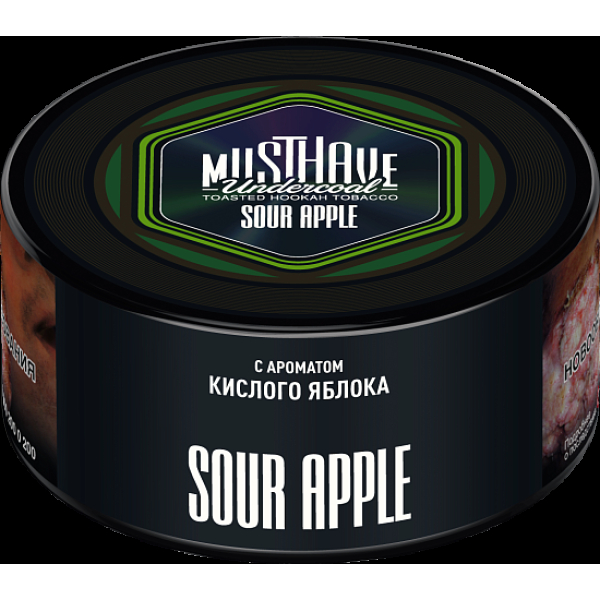 Табак Must have Sour Apple 125 грамм в Севастополе