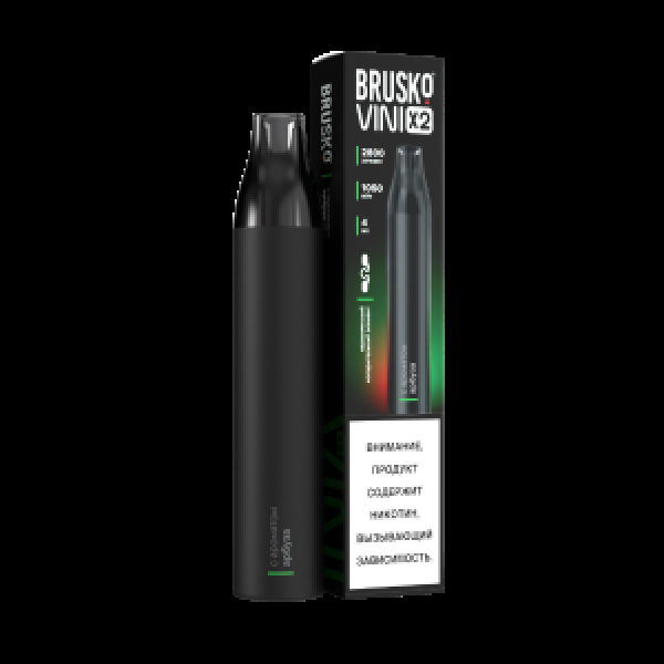 Электронка Brusko Vini X2 Арбуз 2800 затяжек в Севастополе