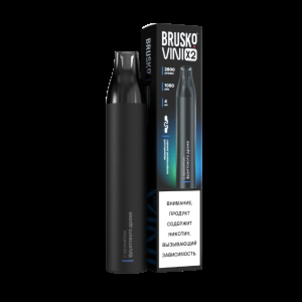Электронка Brusko Vini X2 Фруктовое Драже 2800 затяжек в Севастополе