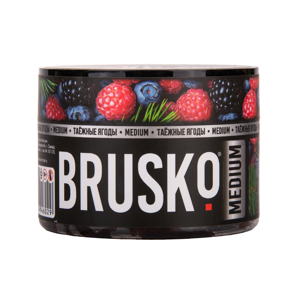 Бестабачная смесь Brusko Zero Таёжные Ягоды 50 грамм в Севастополе