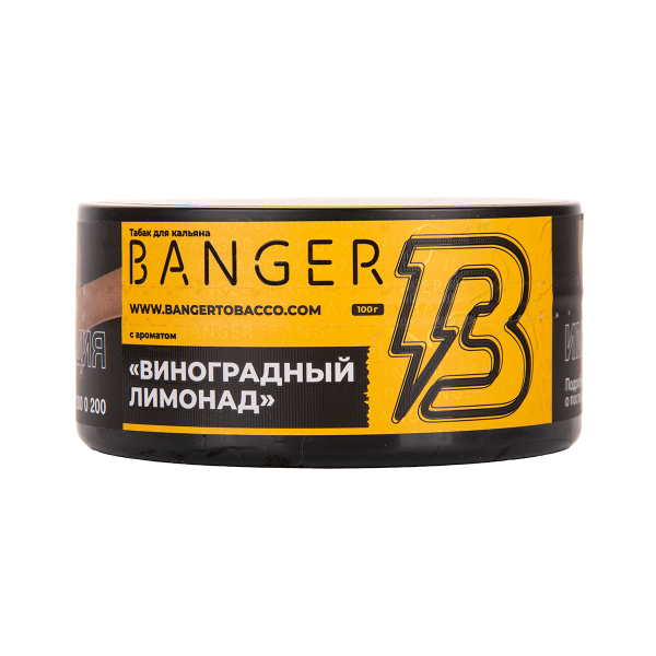 Табак Banger Grape Lemonade 100 грамм в Севастополе
