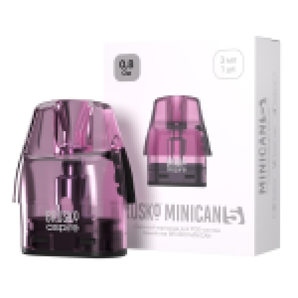 Картридж Brusko Minican 5 3 Мл 08 Ом Розовый Pink Упак. 1 Шт. в Севастополе