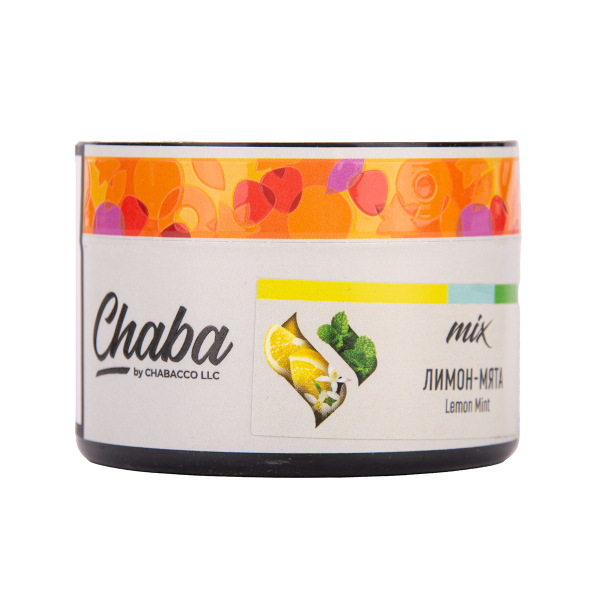 Бестабачная смесь Chaba Mix Lemon Mint Nicotine Free 40 грамм в Севастополе