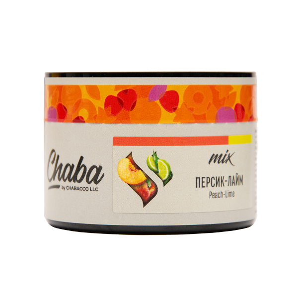 Бестабачная смесь Chaba Mix Peach Lime Nicotine Free 40 грамм в Севастополе