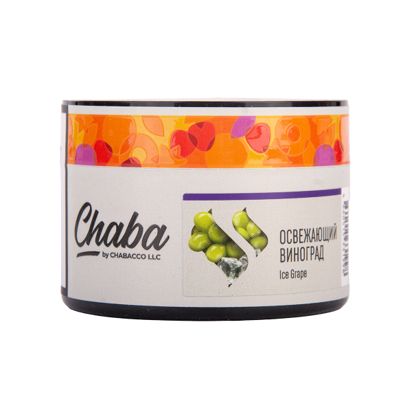 Бестабачная смесь Chaba Ice Grape Nicotine Free 40 грамм в Севастополе