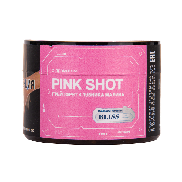 Табак BLISS Pink Shot 40 грамм в Севастополе