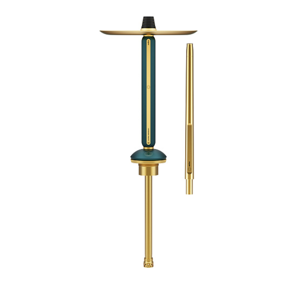 Кальян Alpha Hookah Echo Gold Emerald Green в Севастополе