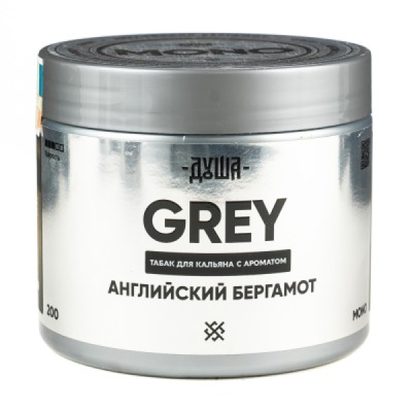 Табак Душа Grey Английский Бергамот 200 грамм в Севастополе