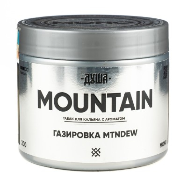 Табак Душа Mountain Газировка Mtndew  200 грамм в Севастополе