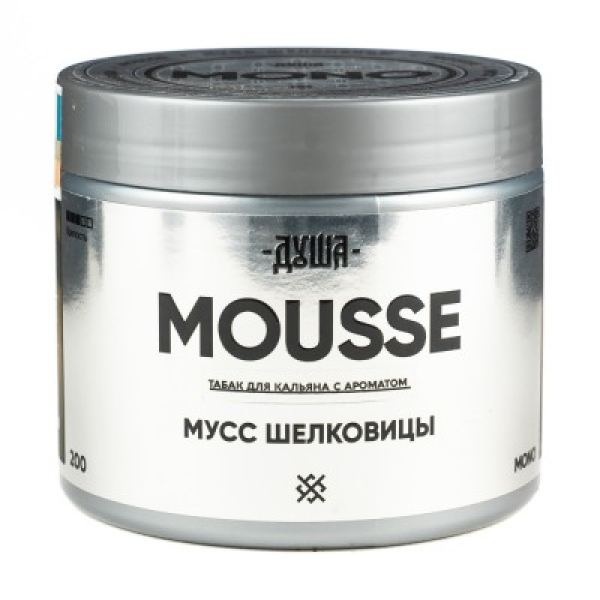 Табак Душа Mousse Мусс Шелковицы 200 грамм в Севастополе
