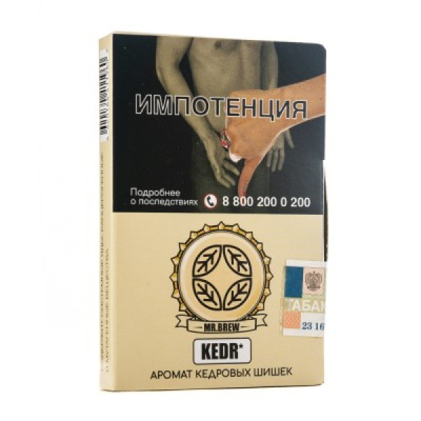 Табак Mr Brew Kedr Аромат Кедровых Шишек 25 грамм в Севастополе