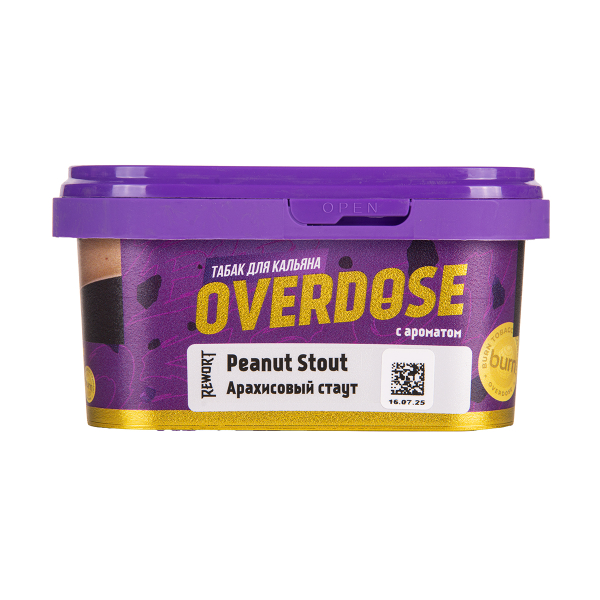 Табак Overdose Peanut Stout 200 грамм в Севастополе