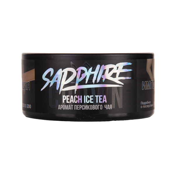 Табак Sapphire Crown Peach Ice Tea 100 грамм в Севастополе