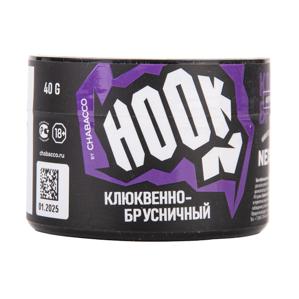 Табак Hook Клюквенно Брусничный 40 грамм в Севастополе