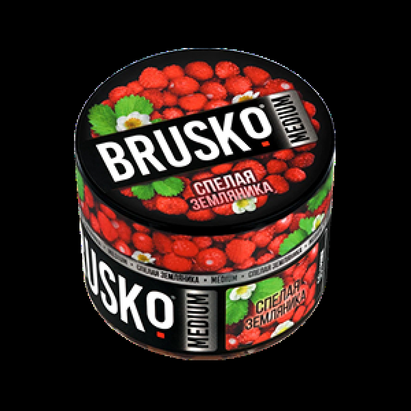 Бестабачная смесь Brusko Спелая Земляника 50 грамм в Севастополе