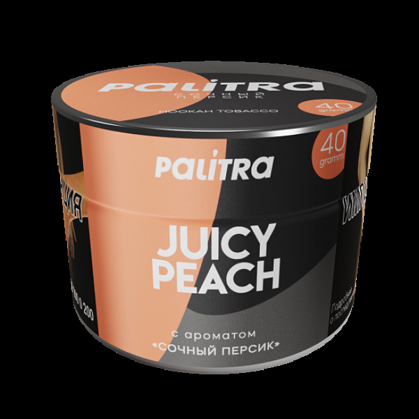 Табак Palitra Juicy Peach Сочный Персик 40 грамм в Севастополе