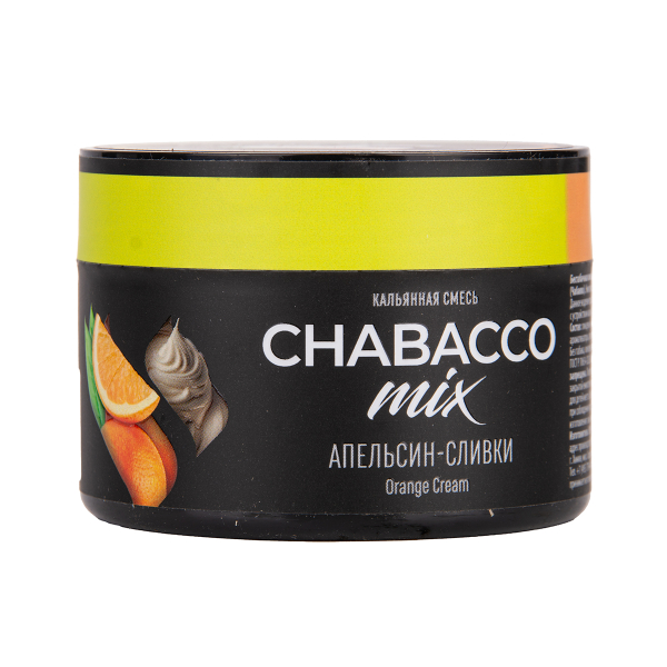 Бестабачная смесь Chabacco Mix Medium Orange Cream 40 грамм в Севастополе