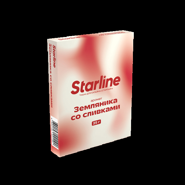 Табак Starline Земляника Со Сливками 25 грамм в Севастополе