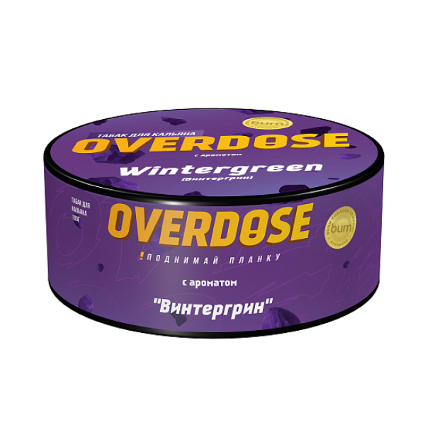 Табак Overdose Wintergreen 100 грамм в Севастополе