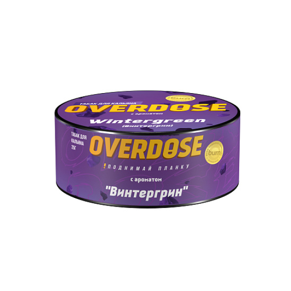 Табак Overdose Wintergreen 25 грамм в Севастополе