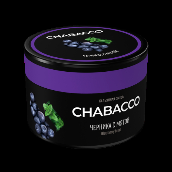Смесь Chabacco Blueberry Mint Черника С Мятой  Medium 40 грамм в Севастополе