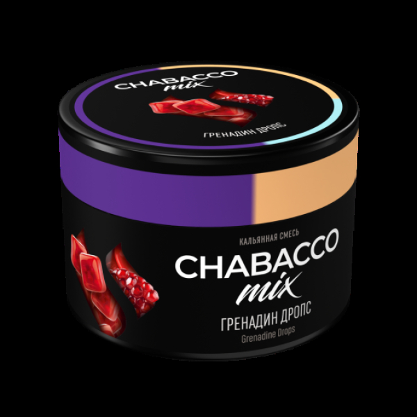 Смесь Chabacco Mix Grenadine Drops Гренадин Дропс  Medium 40 грамм в Севастополе