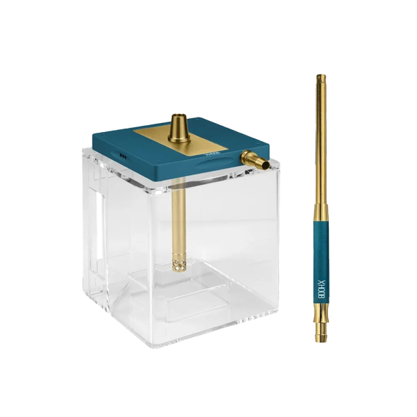 Кальян Hoob Atom Marine Blue X Gold | Hoob Cube в Севастополе